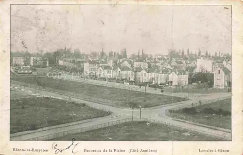 AK / Ansichtskarte BECON-LES-BRUYERES Nanterre 92 Hauts-de-Seine Panorama de la Plaine Côté Asnières