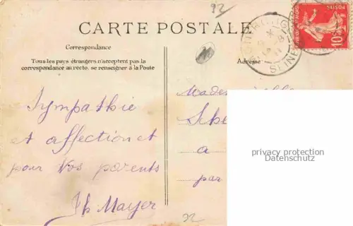 AK / Ansichtskarte Bagneux ANTONY 92 Hauts-de-Seine Rue de Paris et Villa Galandre