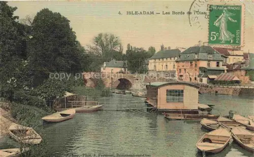 AK / Ansichtskarte Isle-Adam Pontoise 95 Val-d Oise Les bords de l'Oise