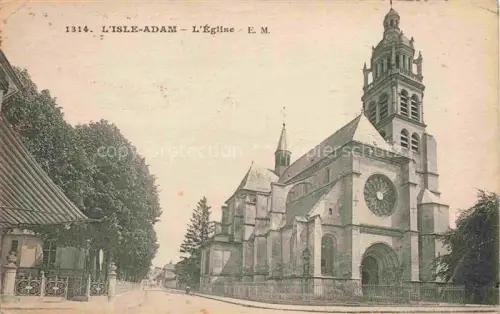 AK / Ansichtskarte L Isle-Adam PONTOISE 95 Val-d Oise Eglise Kirche