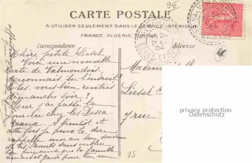 AK / Ansichtskarte Valmondois Pontoise 95 Val-d Oise Le Moulin Route de Parmaur