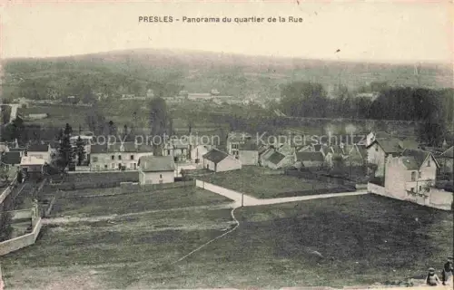 AK / Ansichtskarte Presles PONTOISE 95 Val-d Oise Panorama du Quartier de la Rue