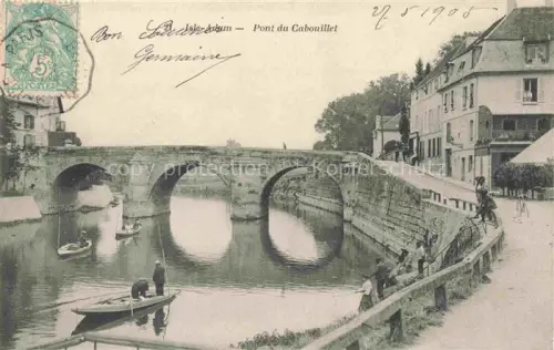 AK / Ansichtskarte Isle-Adam Pontoise 95 Val-d Oise Pont du Cabouillet