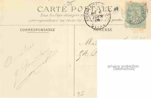 AK / Ansichtskarte Saint-Prix PONTOISE 95 Val-d Oise Vue générale