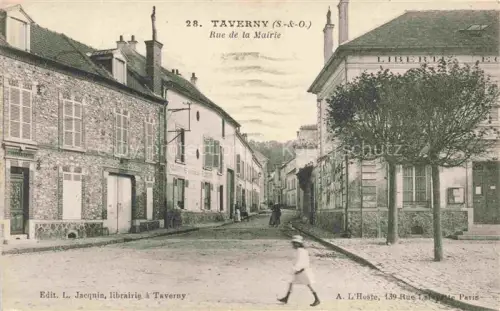AK / Ansichtskarte Taverny PONTOISE 95 Val-d Oise Rue de la Mairie