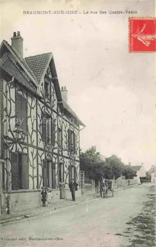 AK / Ansichtskarte Beaumont-sur-Oise PONTOISE 95 Val-d Oise Rue des Quatre Vents
