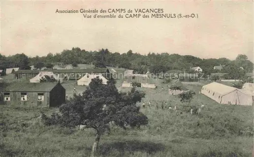 AK / Ansichtskarte Montfort-l Amaury Rambouillet 78 Yvelins Vue d'ensemble du Camp de Vacances des Mesnuls