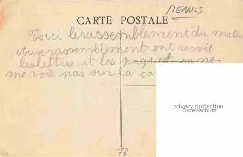 AK / Ansichtskarte Montfort-l Amaury Rambouillet 78 Yvelins Camps de Vacances des Menuls Rassemblement du matin our la causerie du Chef de Camp