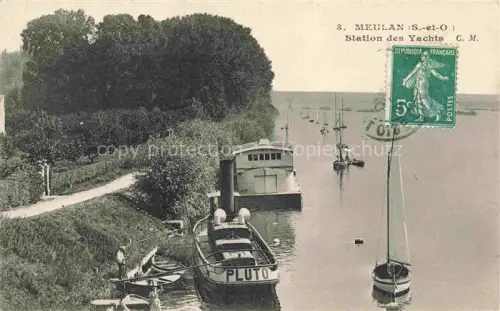AK / Ansichtskarte Meulan-les-Mureaux Mantes-la-Jolie 78 Yvelines Station des Yachts