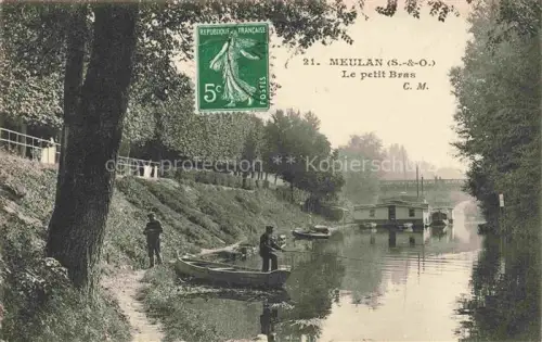 AK / Ansichtskarte Meulan-les-Mureaux Mantes-la-Jolie 78 Yvelines Le petit bras de la rivière