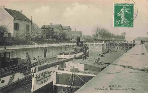 AK / Ansichtskarte Meulan-les-Mureaux Mantes-la-Jolie 78 Yvelines Ecluse des mureaux