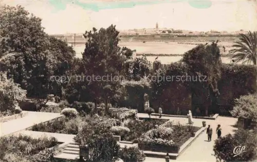 AK / Ansichtskarte RABAT  Maroc Salé Jardin des Oudaias 