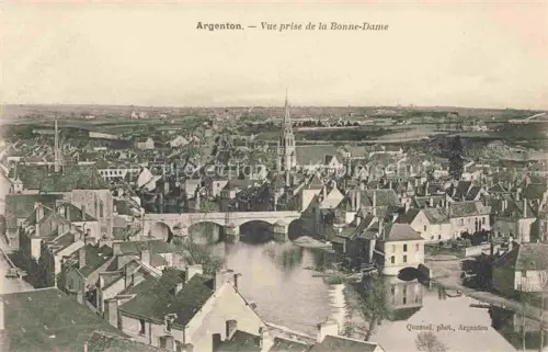 AK / Ansichtskarte Argenton -sur-Creuse Chateauroux 36 Indre Vue la Bonne Dame