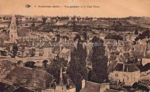 AK / Ansichtskarte Argenton -sur-Creuse Chateauroux 36 Indre Le Pont Vieux 