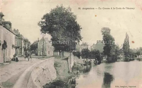 AK / Ansichtskarte Argenton -sur-Creuse Chateauroux 36 Indre Coix de l'Aumay 