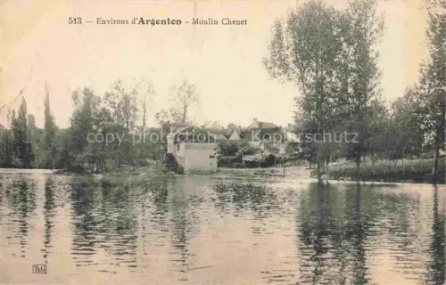 AK / Ansichtskarte Argenton -sur-Creuse Chateauroux 36 Indre Moulin Chenet 