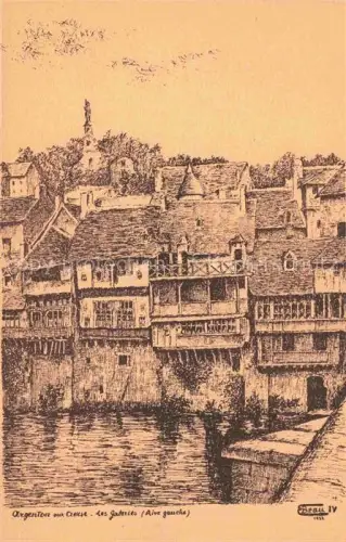 AK / Ansichtskarte Argenton -sur-Creuse Chateauroux 36 Indre Les Galeries rive gauche 