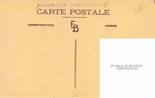 AK / Ansichtskarte Argenton -sur-Creuse Chateauroux 36 Indre le Moulin de Bord Boote 