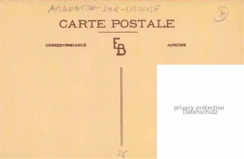 AK / Ansichtskarte Argenton -sur-Creuse Chateauroux 36 Indre Les Galeries Rive gauche le Pont 