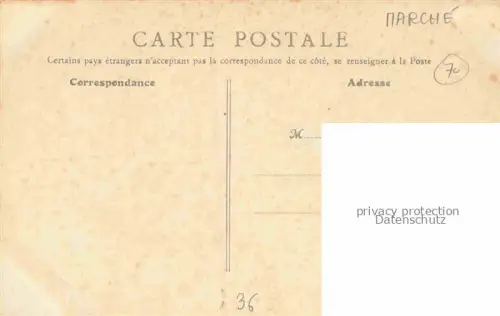 AK / Ansichtskarte Argenton -sur-Creuse Chateauroux 36 Indre Place Carnot le Marche 