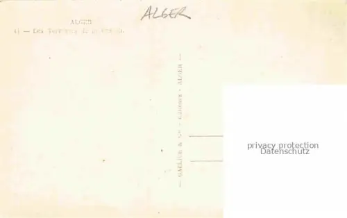 AK / Ansichtskarte ALGER  Algerie les Terrasses de la Ceslah