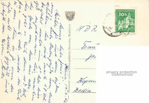 AK / Ansichtskarte ZILINA Zsolna Zilina Sillein Silein SK Kirche Zentrum Einkaufshaeuser 