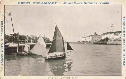 AK / Ansichtskarte DIEPPE 76 Seine-Maritime L'Avant Port