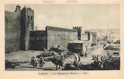 AK / Ansichtskarte RABAT  Maroc La Casbah des Ondaias