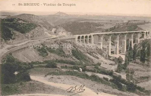 AK / Ansichtskarte St-Brieuc St-Brieux 22 Cotes-d Armor Viaduc de Toupin