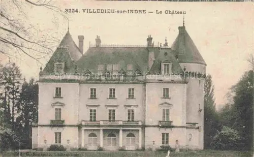 AK / Ansichtskarte Villedieu -sur-Indre Chateauroux 36 Indre Le Chateau 