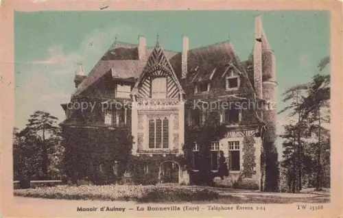 AK / Ansichtskarte La Bonneville-sur-Iton EVREUX 27 Eure Manoir d'Aulnay