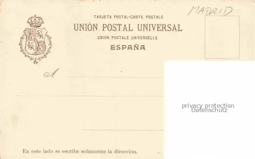 AK / Ansichtskarte MADRID  ES Real Palacio Vista general del Salon del Trono