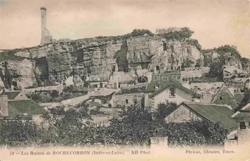 AK / Ansichtskarte Rochecorbon TOURS 37 Indre-et-Loire Les Ruines de Rochecorbon