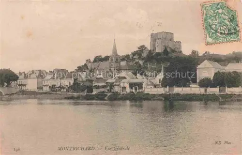 AK / Ansichtskarte Montrichard 41 Loir-et-Cher Vue generale