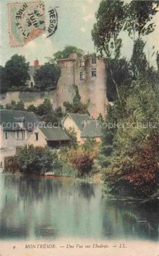 AK / Ansichtskarte Montresor 37 Indre-et-Loire Une Vue sur l'Indrois