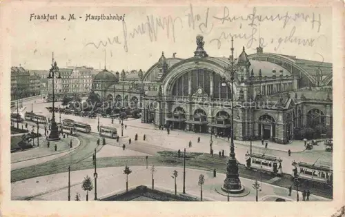 AK / Ansichtskarte FRANKFURT AM MAIN Hauptbahnhof
