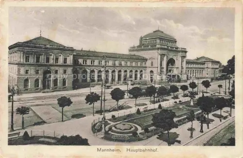 AK / Ansichtskarte MANNHEIM BW Hauptbahnhof