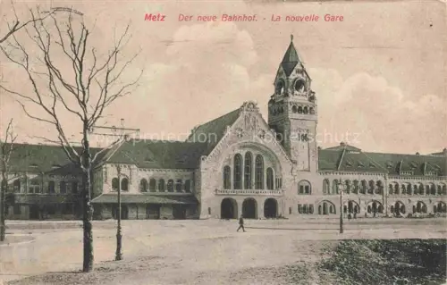 AK / Ansichtskarte METZ  57 Moselle Der neue Bahnhof