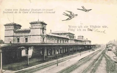 AK / Ansichtskarte Deutsch-Avricourt 57 Moselle La Gare