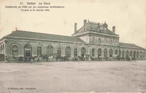 AK / Ansichtskarte SEDAN 08 Ardennes La Gare