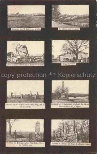 AK / Ansichtskarte Gravelotte METZ 57 Moselle Teilansichten Denkmaeler