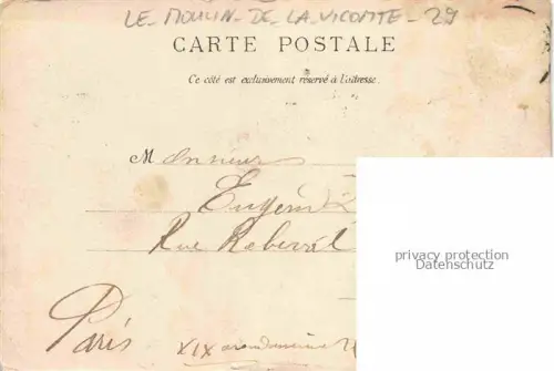 AK / Ansichtskarte La Vicomte Plouegat-Guerand MORLAIX 29 Finistere Le Moulin de la Vicomte