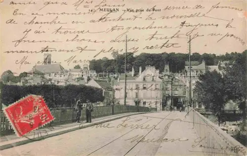 AK / Ansichtskarte Meulan-les-Mureaux Mantes-la-Jolie 78 Yvelines Vue prise du pont