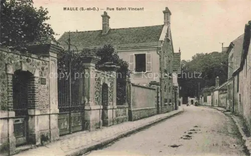 AK / Ansichtskarte Maule Mantes-la-Jolie 78 Yvelines Rue Saint Vincent