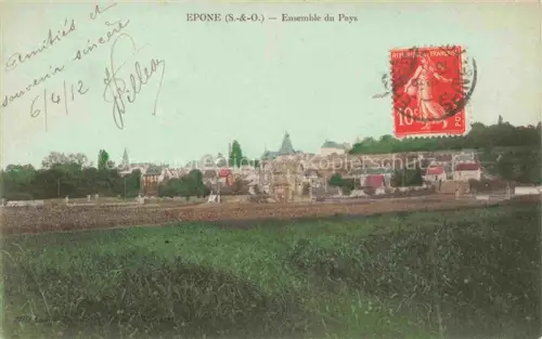 AK / Ansichtskarte Epone Mantes-la-Jolie 78 Yvelines Ensemble du pays vue générale