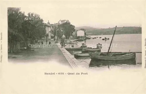 AK / Ansichtskarte BANDOL-SUR-MER TOULON 83 Var Quai du port
