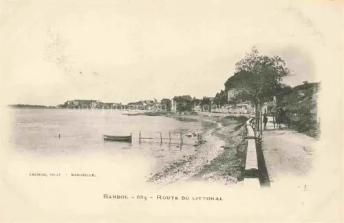 AK / Ansichtskarte BANDOL-SUR-MER TOULON 83 Var Route du Littoral
