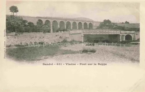 AK / Ansichtskarte BANDOL-SUR-MER TOULON 83 Var Viaduc Pont sur la Reppe