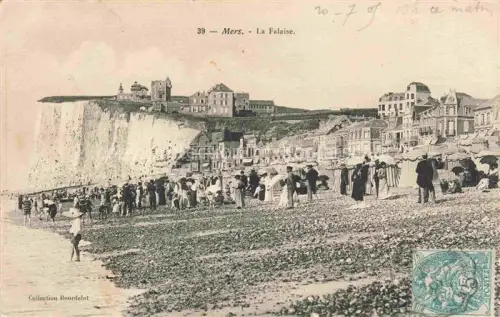 AK / Ansichtskarte MERS-LES-BAINS MERS-SUR-MER Abbeville 80 Somme La Falaise