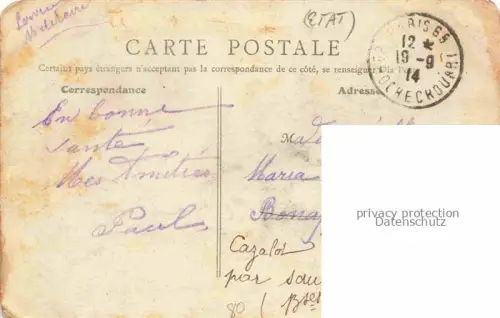 AK / Ansichtskarte MERS-LES-BAINS MERS-SUR-MER Abbeville 80 Somme Rue d'Ault